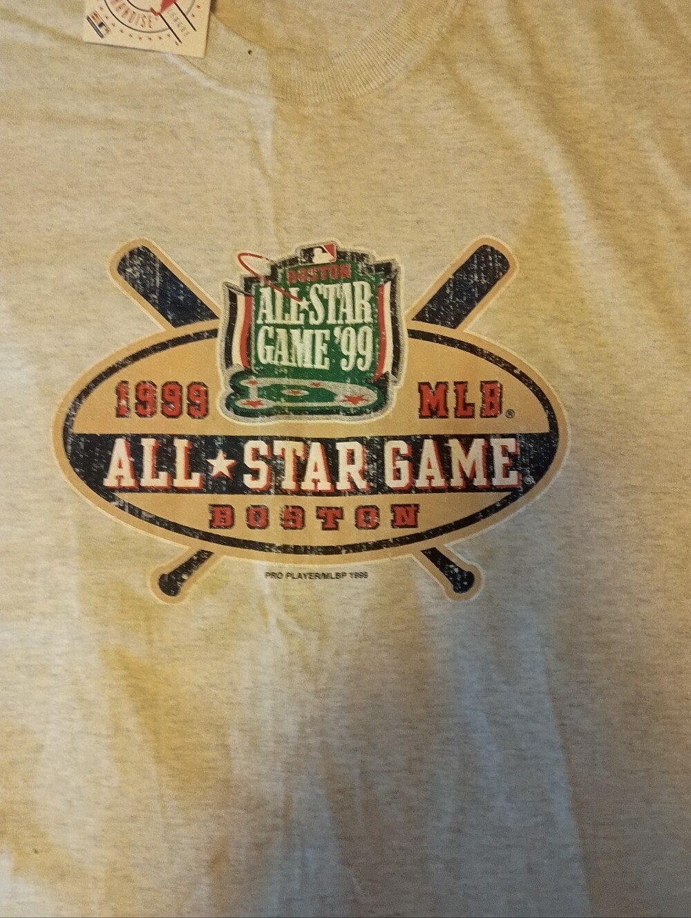 MLB All-Star Game '99 Tee - Light Gray, Green, Red, Navy